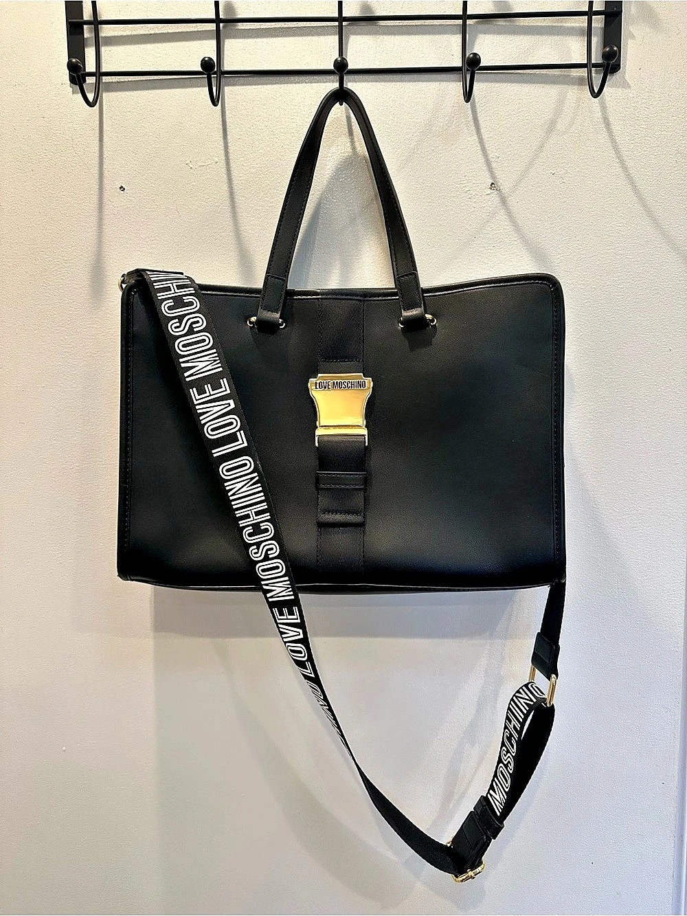 Love Moschino Safety Buckle Bag